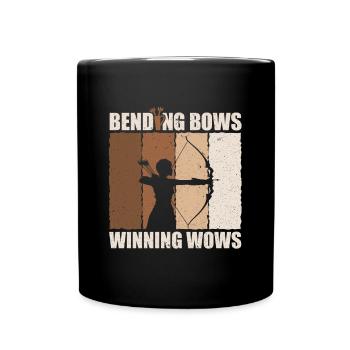 Arcs de flexion Winning Wows - Archer Bow - Mug uni - noir - Devant