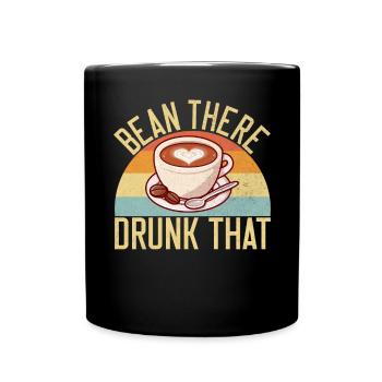 Coffee Gifts - Tasse einfarbig - Schwarz - Vorne