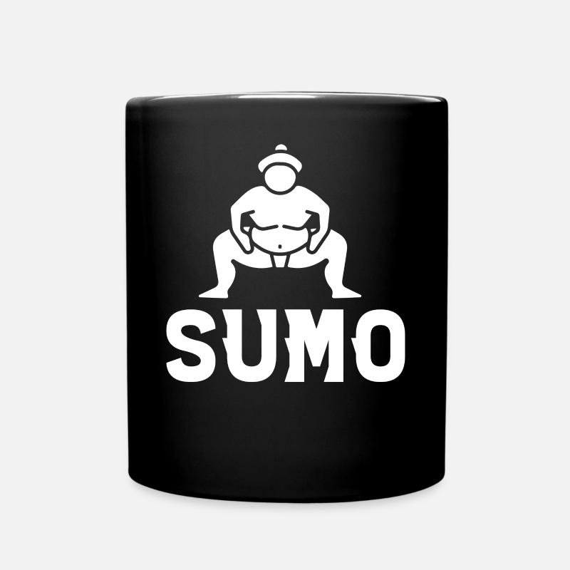 Sumo - Full Colour Mug - black