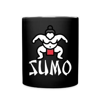 Sumo - Tasse einfarbig - Schwarz - Vorne