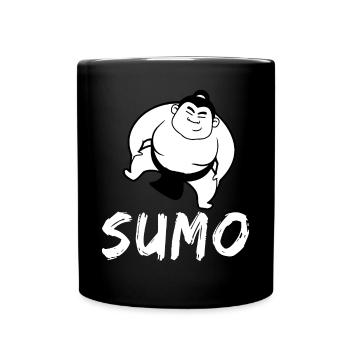 Sumo - Tasse einfarbig - Schwarz - Vorne