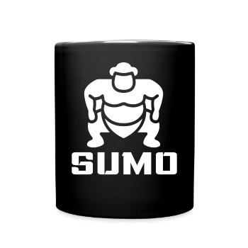 Sumo - Tasse einfarbig - Schwarz - Vorne