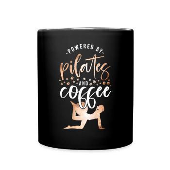 Pilates Instructor Teacher Coffee - Full Colour Mug - black - Front
