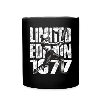 Limited Edition 1977 Limited Edition Cricket - Full Colour Mug - black - Front