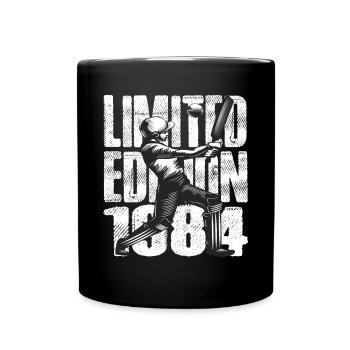Limited Edition 1984 Limited Edition Cricket - Full Colour Mug - black - Front