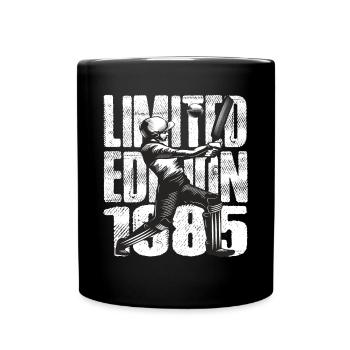 Limited Edition 1985 Limited Edition Cricket - Full Colour Mug - black - Front