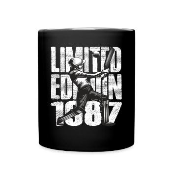 Limited Edition 1987 Limited Edition Cricket - Tasse einfarbig - Schwarz - Vorne