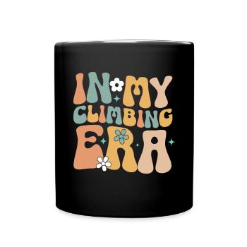 Grimpeur Escalade Montagne - Mug uni - noir - Devant
