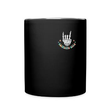 Grimpeur Escalade Montagne - Mug uni - noir - Devant