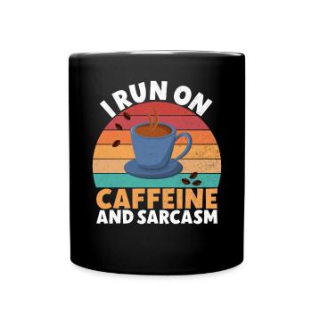 Coffee Gifts - Tasse einfarbig - Schwarz - Vorne