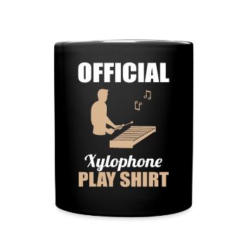 Xylophone Virtuoso Official Game Shirt - Full Colour Mug - black - Front