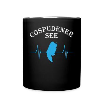 Lac Cospuden Heartbeat Nature Magie - Mug uni - noir - Devant