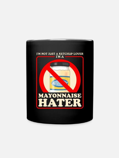 Mayonnaise drôle Mayo cadeau - Mug uni - noir