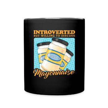 Mayonnaise Mayo Gift - Full Colour Mug - black - Front