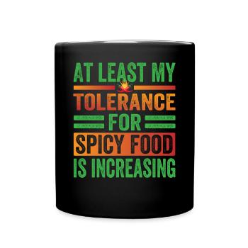 Spicy Chili Chef Foodie Culinary Expert Apparel - Full Colour Mug - black - Front