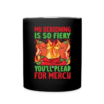 Cooking enthusiasts - Full Colour Mug - black - Front