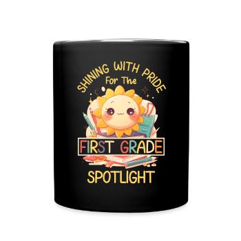 Shinging With Pride 1re année de l’école élémentaire Sun - Mug uni - noir - Devant