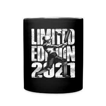Limited Edition 2021 Limited Edition Cricket - Full Colour Mug - black - Front