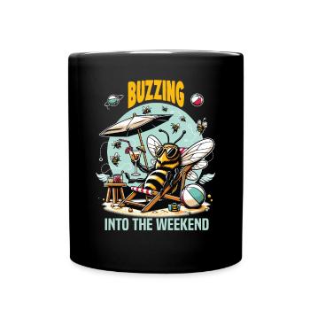 Amoureux des abeilles Apiculteurs Amis de la nature Apiculteurs - Mug uni - noir - Devant