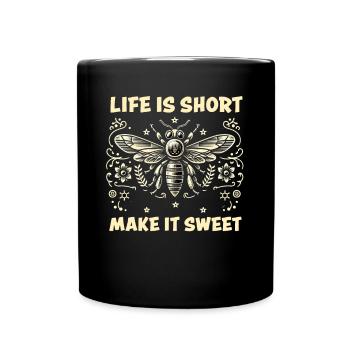 Amoureux des abeilles Apiculteurs Amis de la nature Apiculteurs - Mug uni - noir - Devant
