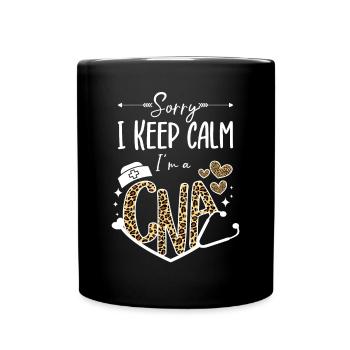 CNA Nursing Quotes Cadeaux d'infirmière auxiliaire certifiée - Mug uni - noir - Devant