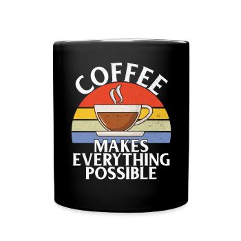 Cadeaux de café - Mug uni - noir - Devant