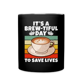 Cadeaux de café - Mug uni - noir - Devant