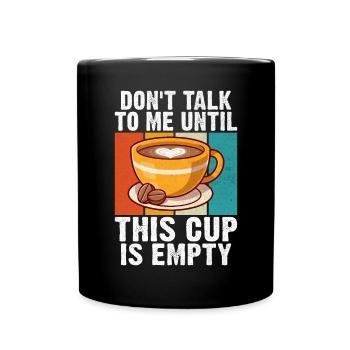 Cadeaux de café - Mug uni - noir - Devant