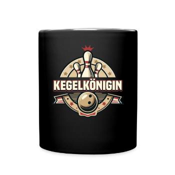 Bowling Queen Bowling Bowling Club Design for Bowling - Full Colour Mug - black - Front