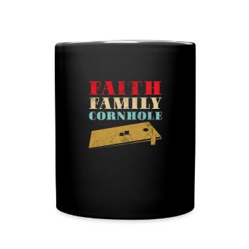 Cornhole - Mug uni - noir - Devant