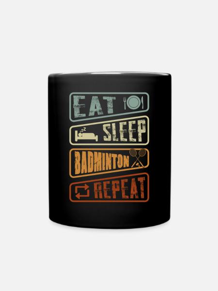 Joueur de badminton Vêtements d’instructeur de badminton - Mug uni - noir
