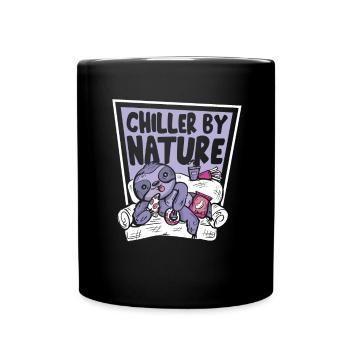 Chiller By Nature Brown-Throated Pilosa Folivora - Full Colour Mug - black - Front