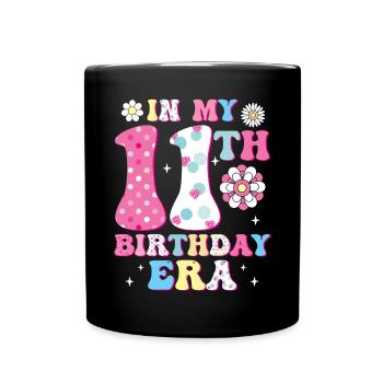 Bienvenue à l’ère de votre 11e anniversaire - Mug uni - noir - Devant