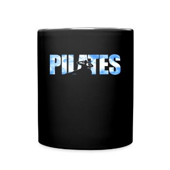 Pilates Instructor Teacher Pilates - Tasse einfarbig - Schwarz - Vorne