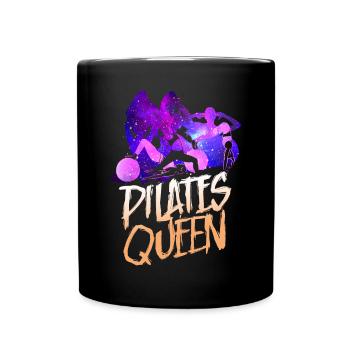 Pilates Instructor Teacher Pilates - Tasse einfarbig - Schwarz - Vorne