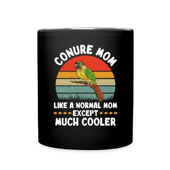 Molina Perruche Perroquet Perruche Oiseau Perruche - Mug uni - noir - Devant