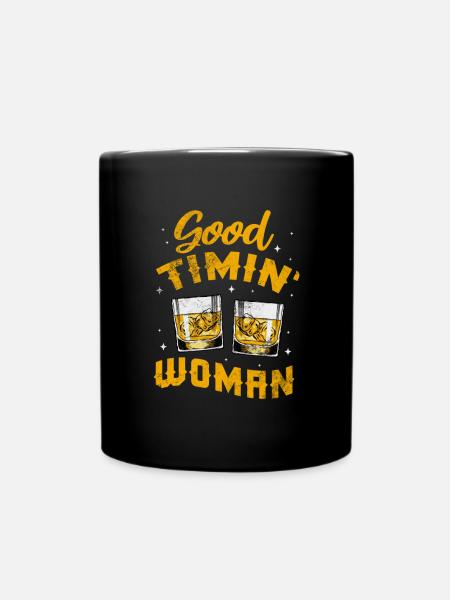 Country - Tasse einfarbig - Schwarz