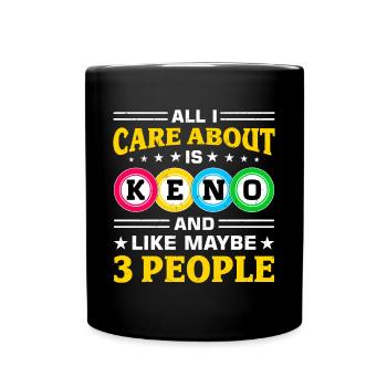 Keno - Full Colour Mug - black - Front