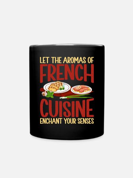 Cadeaux culinaires français - Mug uni - noir