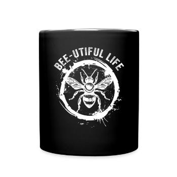 Bee lovers Beekeepers Nature lovers Beekeepers - Full Colour Mug - black - Front