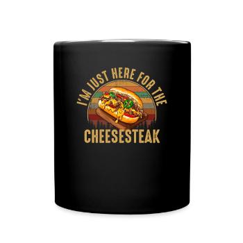 Vêtements Philly Cheesesteak - Mug uni - noir - Devant