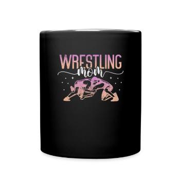 Wrestling - Tasse einfarbig - Schwarz - Vorne