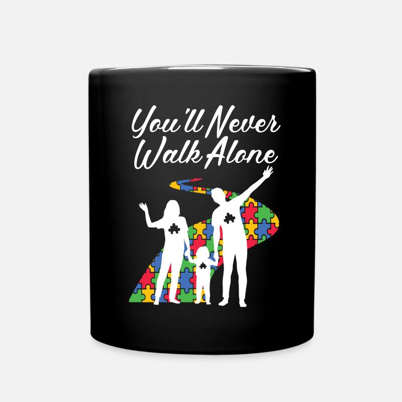 Journée de sensibilisation à l’autisme Cadeau autiste - Mug uni - noir