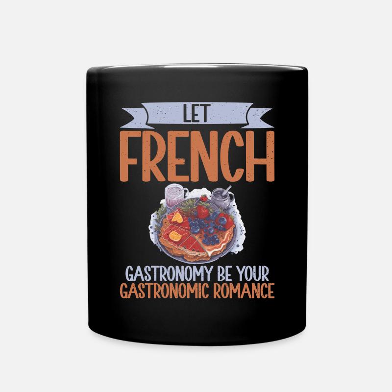 Cadeaux culinaires français - Mug uni - noir