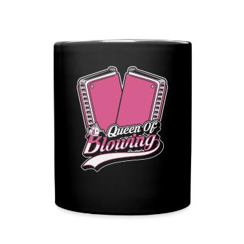 Reine du soufflage Harmonist Harmonist Harmonist Mouth Harp - Mug uni - noir - Devant
