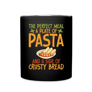 Italian Food Gifts - Full Colour Mug - black - Front