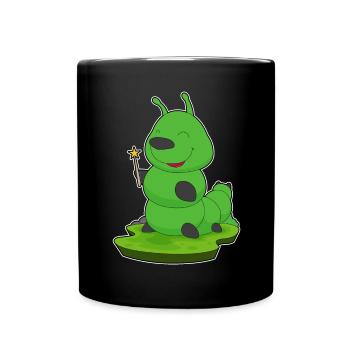 Baguette de magicien Caterpillar - Mug uni - noir - Devant