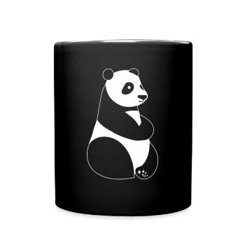 Panda Ours Panda japonais - Mug uni - noir - Devant