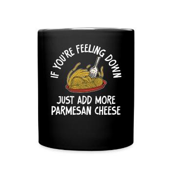 Italian Food Gifts - Full Colour Mug - black - Front