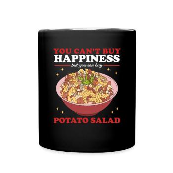 Nourriture de salade de pommes de terre Cadeau de salade de pommes de terre - Mug uni - noir - Devant